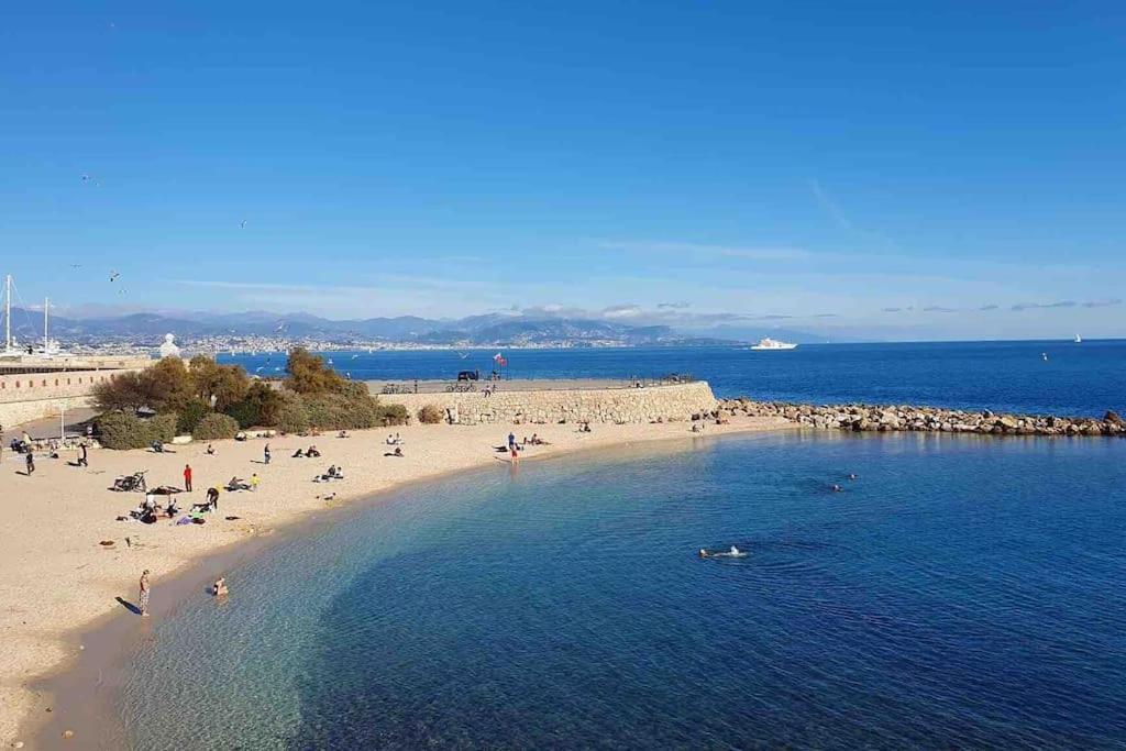 Cosy 3 Pieces Vieil Antibes Proche Port Vauban Apartment Bagian luar foto