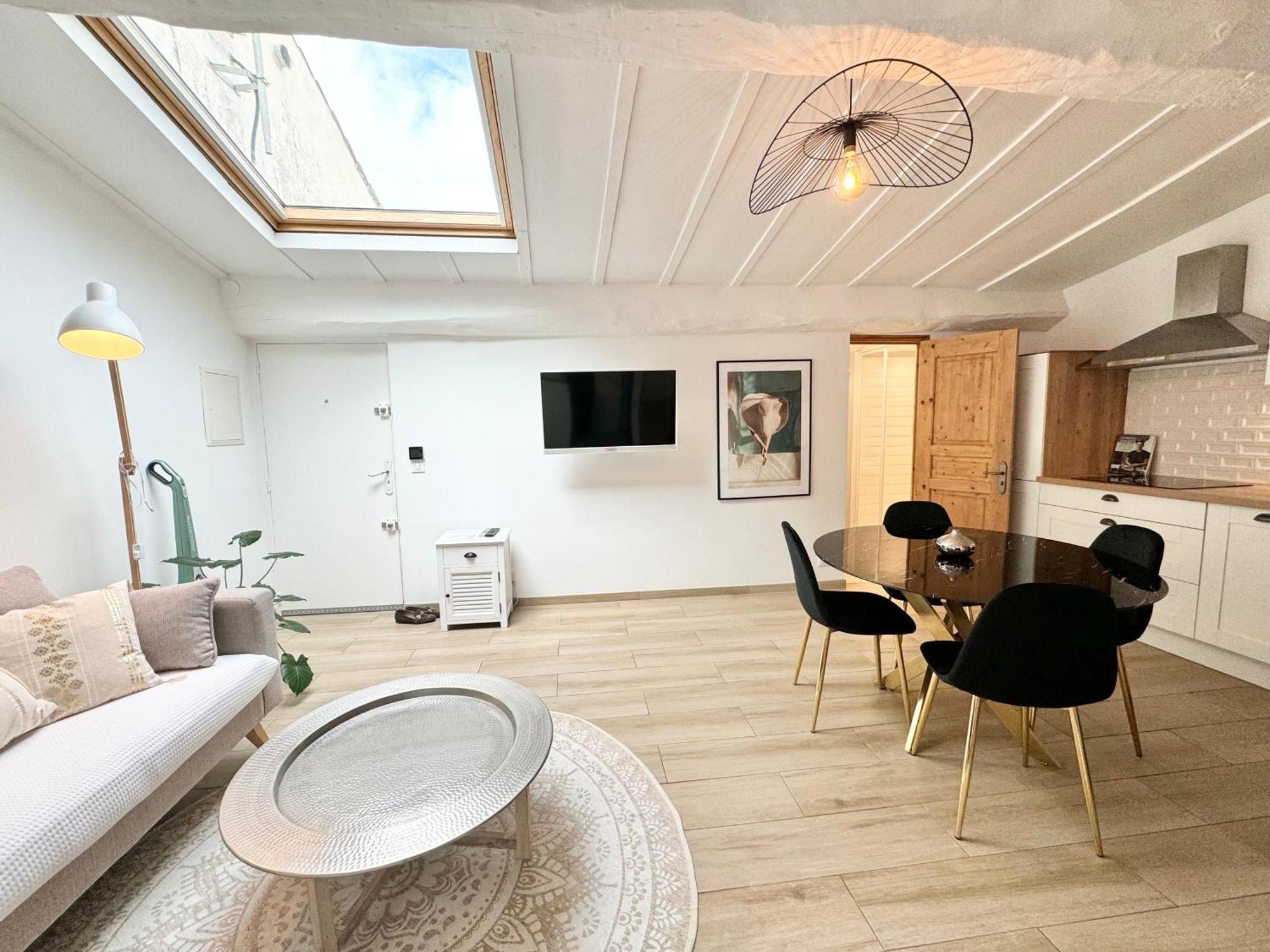 Cosy 3 Pieces Vieil Antibes Proche Port Vauban Apartment Bagian luar foto