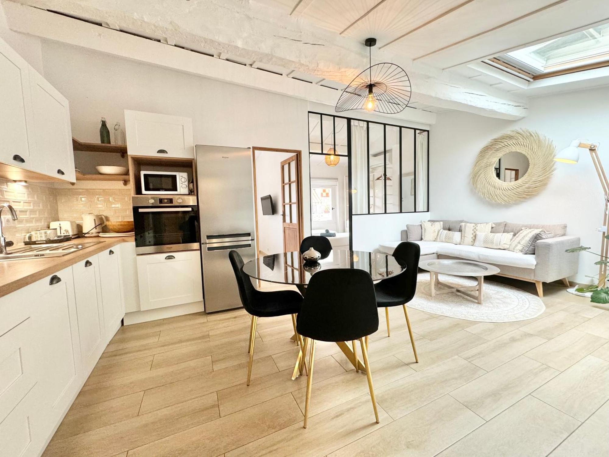 Cosy 3 Pieces Vieil Antibes Proche Port Vauban Apartment Bagian luar foto