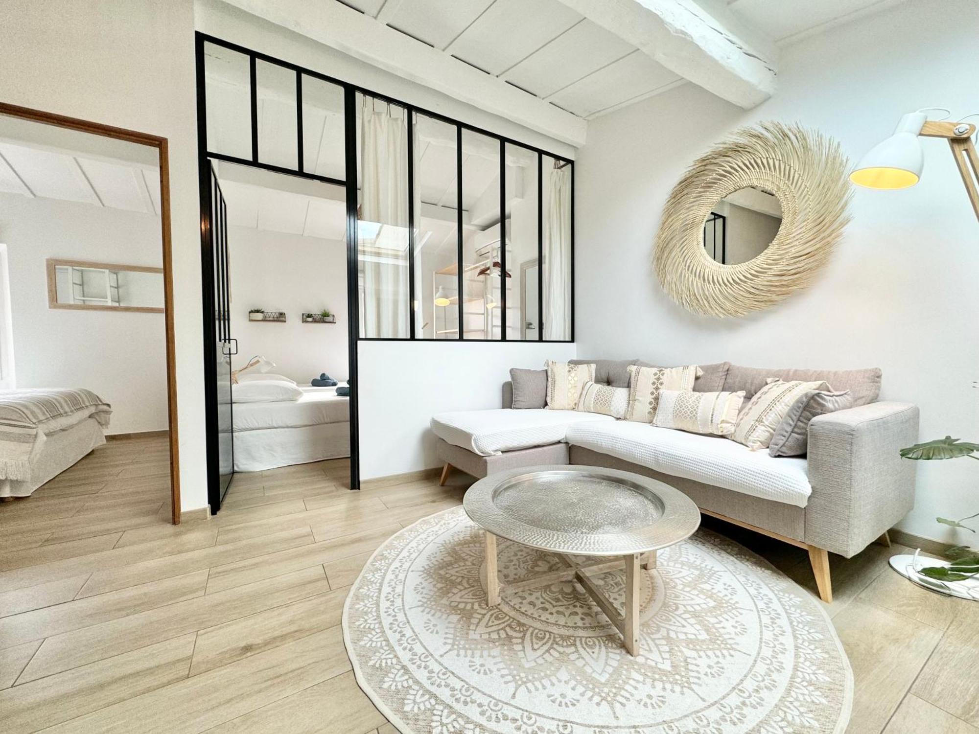 Cosy 3 Pieces Vieil Antibes Proche Port Vauban Apartment Bagian luar foto