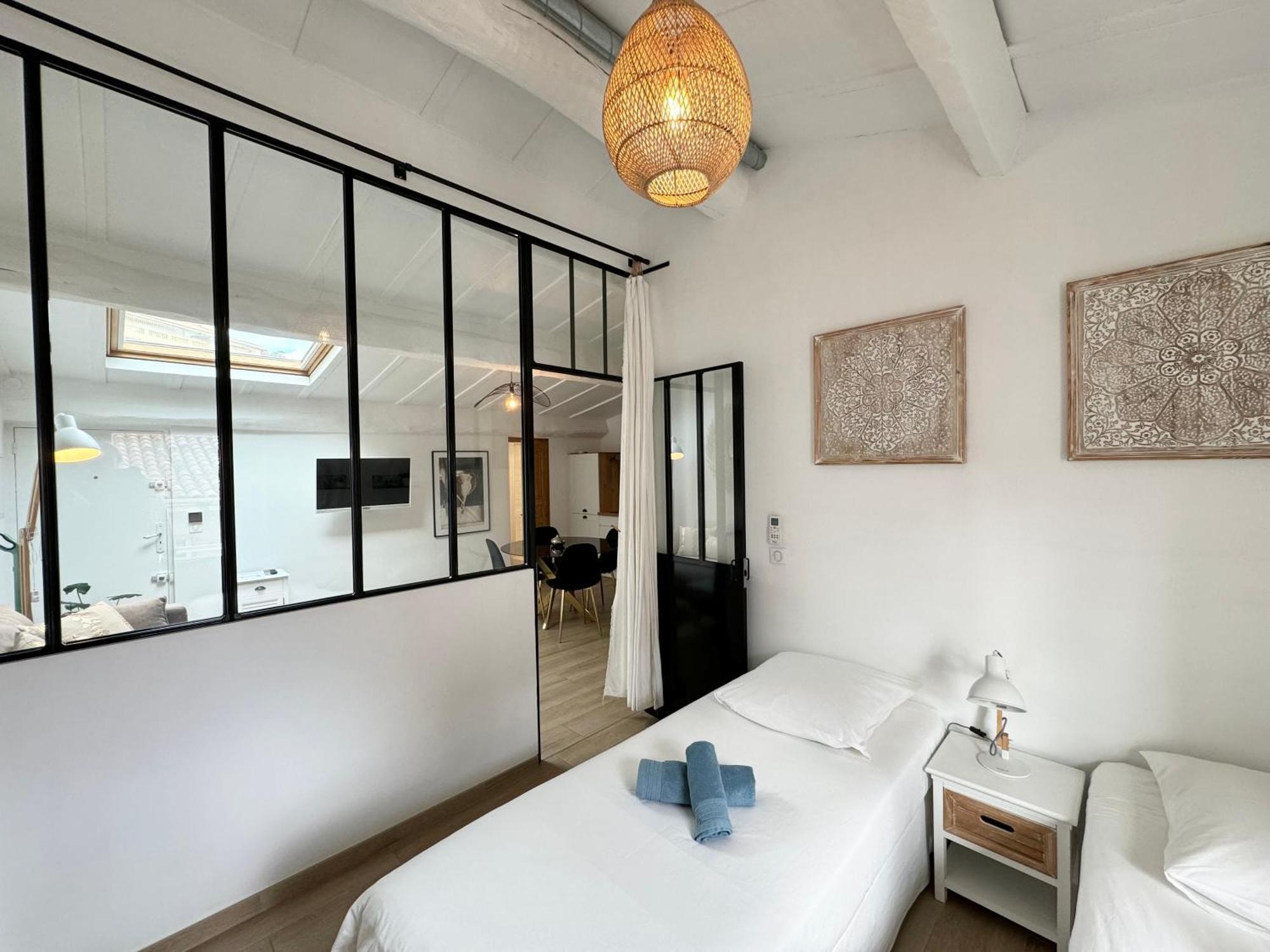 Cosy 3 Pieces Vieil Antibes Proche Port Vauban Apartment Bagian luar foto